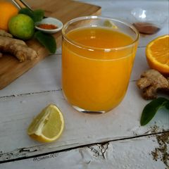 A picture of "Immunity Boosting Orange Shot".