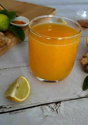 A picture of "Immunity Boosting Orange Shot".