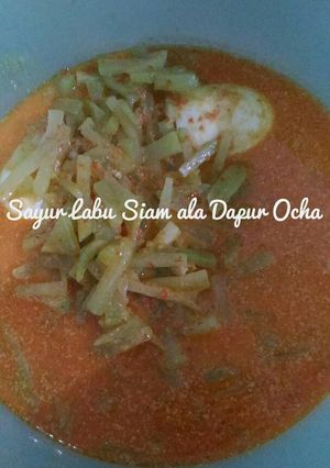 Foto resep Sayur Labu Siam ala Dapur Ocha