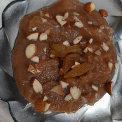 Aate ka halwa A picture of Aate ka halwa.