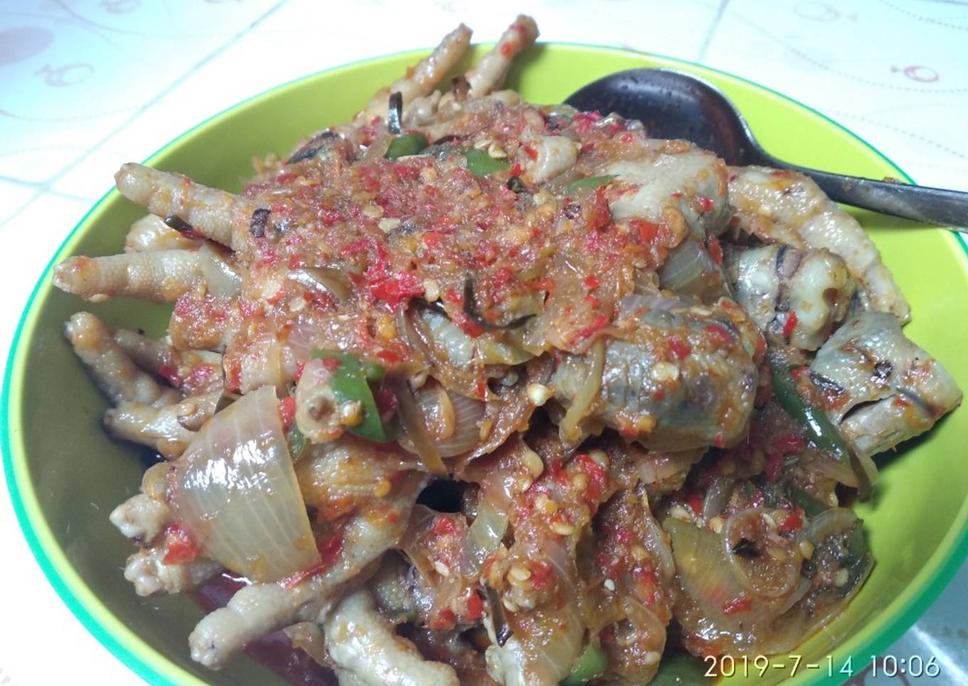 Bagaimana Membuat Ceker Pedas, Menggugah Selera