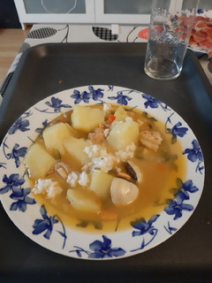 Una foto de Patatas a la marinera