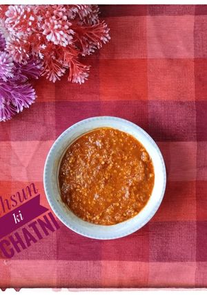 A picture of Lehsun ki Chutney.