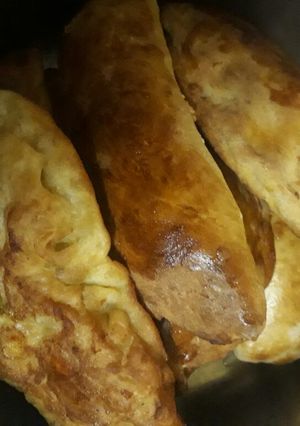 عکسی از دستور پیراشکی مرغ