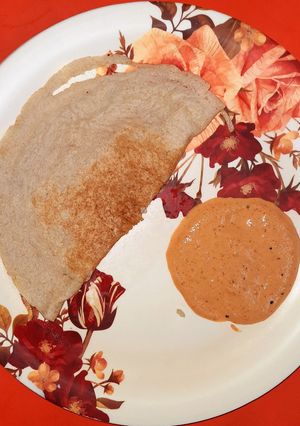 A picture of Millet Dosa.
