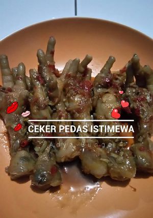 Foto resep Ceker Pedas Istimewa