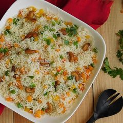 A picture of Vegetable Rice.