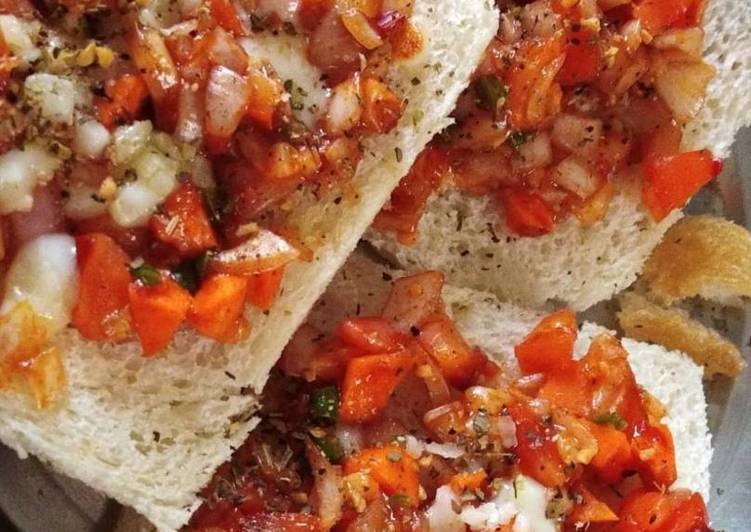 Steps to Make Quick Chilli toast
