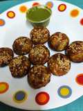 Methi Matar Muffin In Appe Pan Using Pearl Millet & Wheat Flour --- A Non - Fried Winter Snack