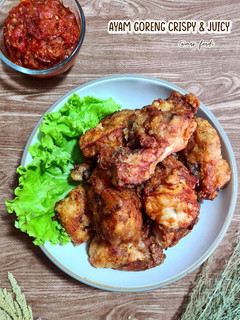 Foto resep Ayam Goreng Crispy & Juicy