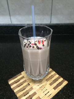 A picture of Easy Chocolate Milkshake.