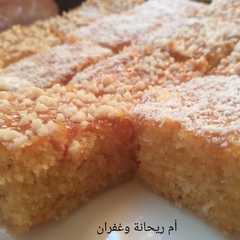 بسبوسة بدون شاربات-レシピのメイン写真