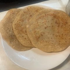 A picture of Coconut puran Poli.