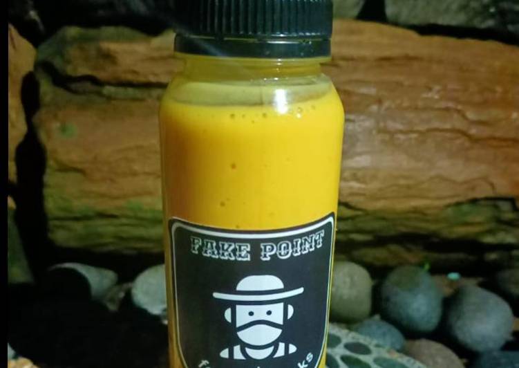 Resep masakan Manggo milk jelly drink | Resep Membuat Manggo milk jelly drink Yang Lezat