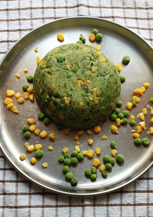 A picture of Mukimo/Irio/Mashed Potato.