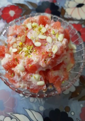 A picture of Watermelon Shave Ice.