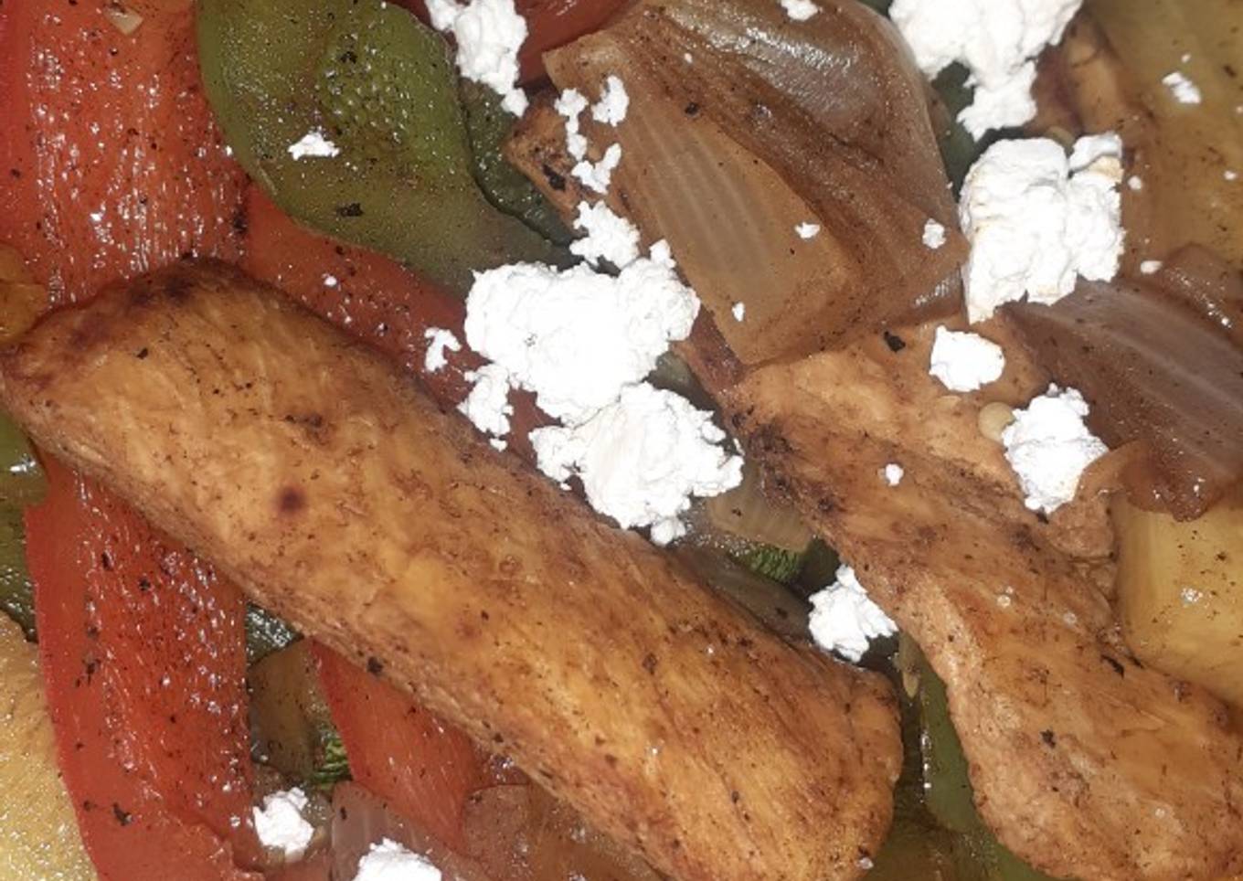 Fajitas de pollo 🧅🍗