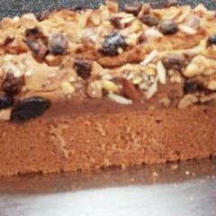A picture of Whole Wheat Flour Jaggery Cake.