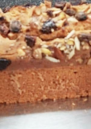 A picture of Whole Wheat Flour Jaggery Cake.