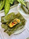 204. Pepes Ikan Patin Bumbu Kuning