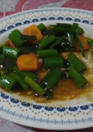 Foto resep Ca bunga bawang (sederhana)