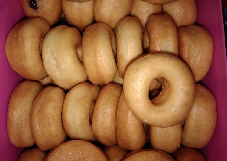 Cara Gampang Membuat Donat menul Tanpa Telur Tanpa kentang yang Bisa Manjain Lidah