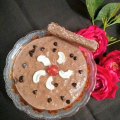 A picture of #Chocolate kheer.