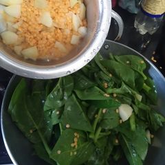 A picture of Poi ki sabji.