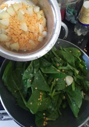 A picture of Poi ki sabji.
