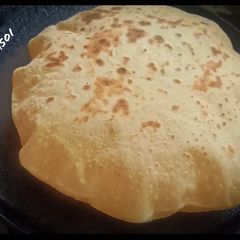 A picture of Soft Chapati with new method.