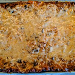 A picture of 'Meaty' Miso Lasagne.