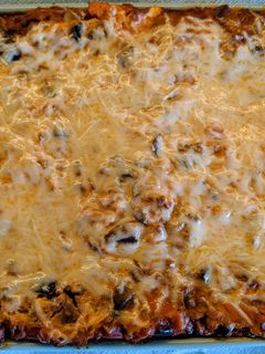 A picture of 'Meaty' Miso Lasagne.