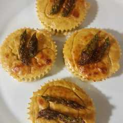 A picture of Flan di asparagi.