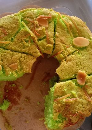 Foto resep Bolu pandan jadul 4 telur
