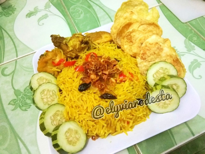  Cara  memasak 23. Nasi Kebuli Al-Mumtazza Magic Com  istimewa