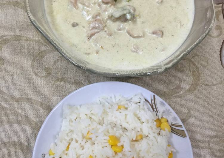 ستروغونوف الدجاج