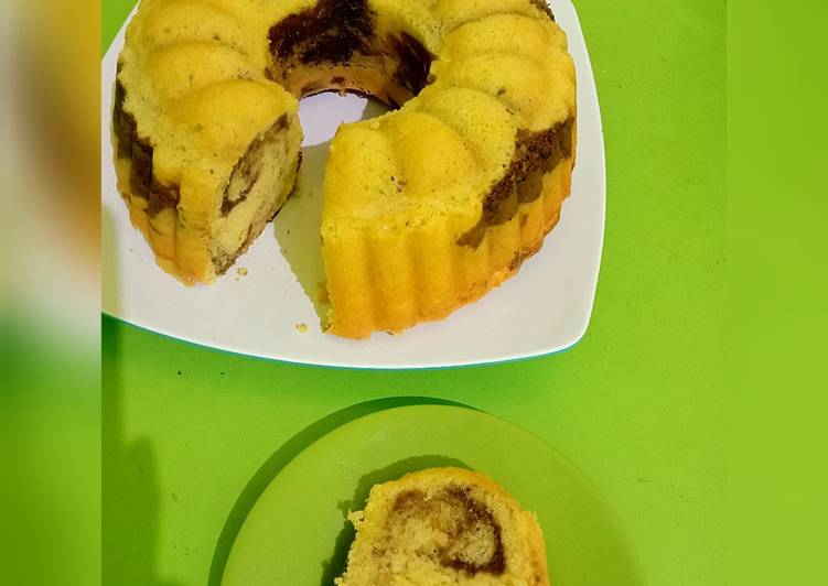 Resep: Marmer cake yang Enak