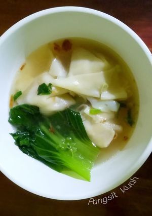 Foto resep 401. Pangsit kuah