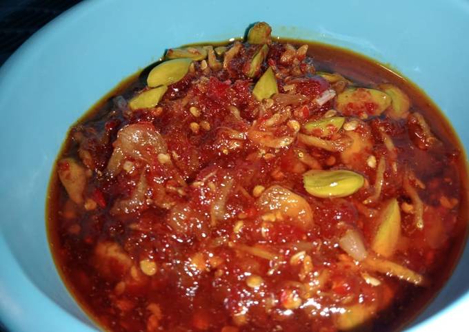 Cara Buat Sambal pete teri nasi Enak Dan Mudah