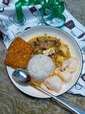 Gulai Jantung Pisang dan Putih Telur