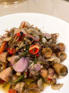 Foto resep Cumi Asin Sambal Matah