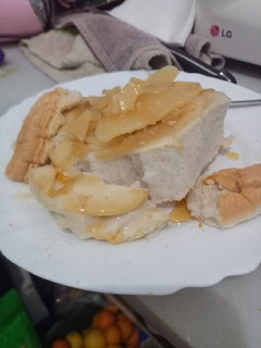 Una foto de Flan de claras de huevo