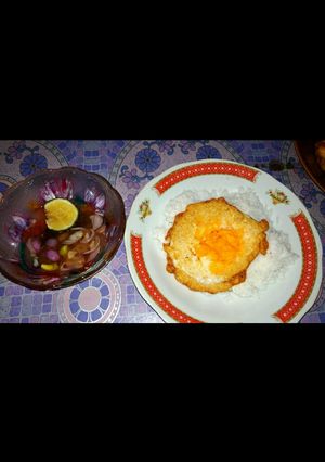 Foto resep Carancaman limau kuit + telor ceplok