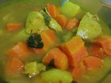 Sup Ayam bumbu kuning