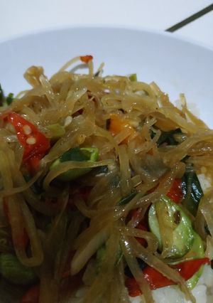 Foto resep Tumis pepaya muda
