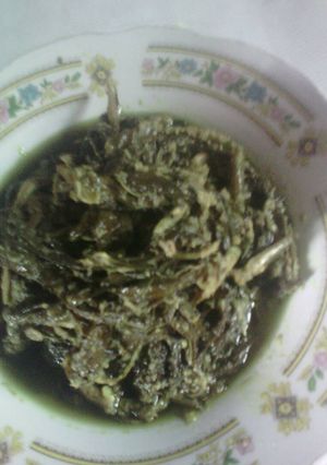 Foto resep Gulai daun ubi kayu(daun singkong)