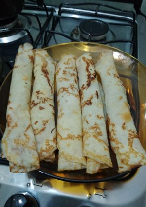 Una foto de Panqueque de dulce de leche