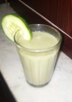 A picture of Cucumber juice.