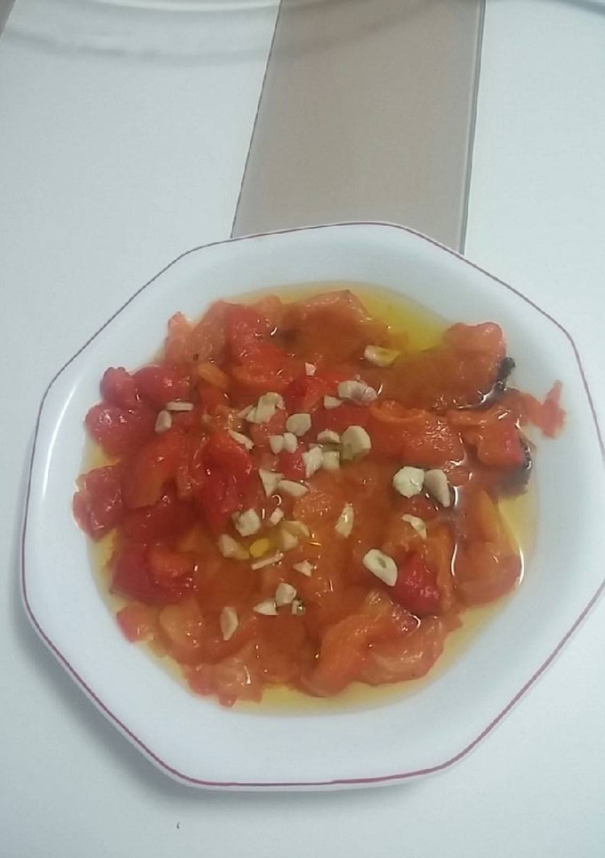 Una foto de 708. Ensalada de pimientos