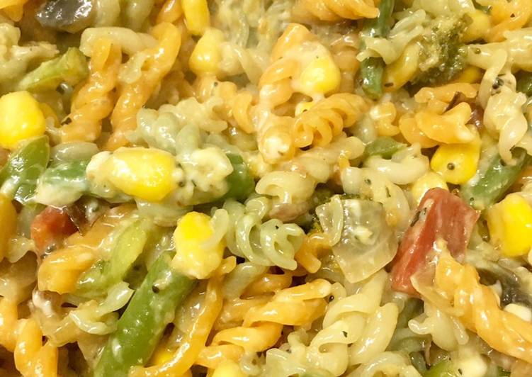 Step-by-Step Guide to Make Favorite Tricolour Pasta